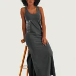 VESTIDO  KEEP MOVING BLACK