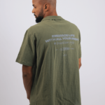 CAMISA EMBRACE LIFE DARK GREEN